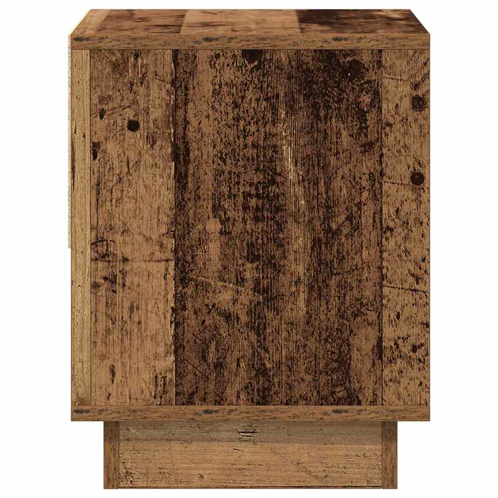 Natbord Gammelt træ 45 x 34 x 44 cm Konstrueret træ