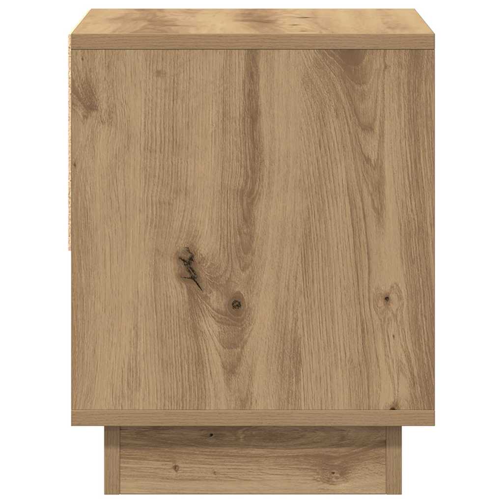 Natbord 2 stk. Artisan Egetræ 45 x 34 x 44 cm Konstrueret træ