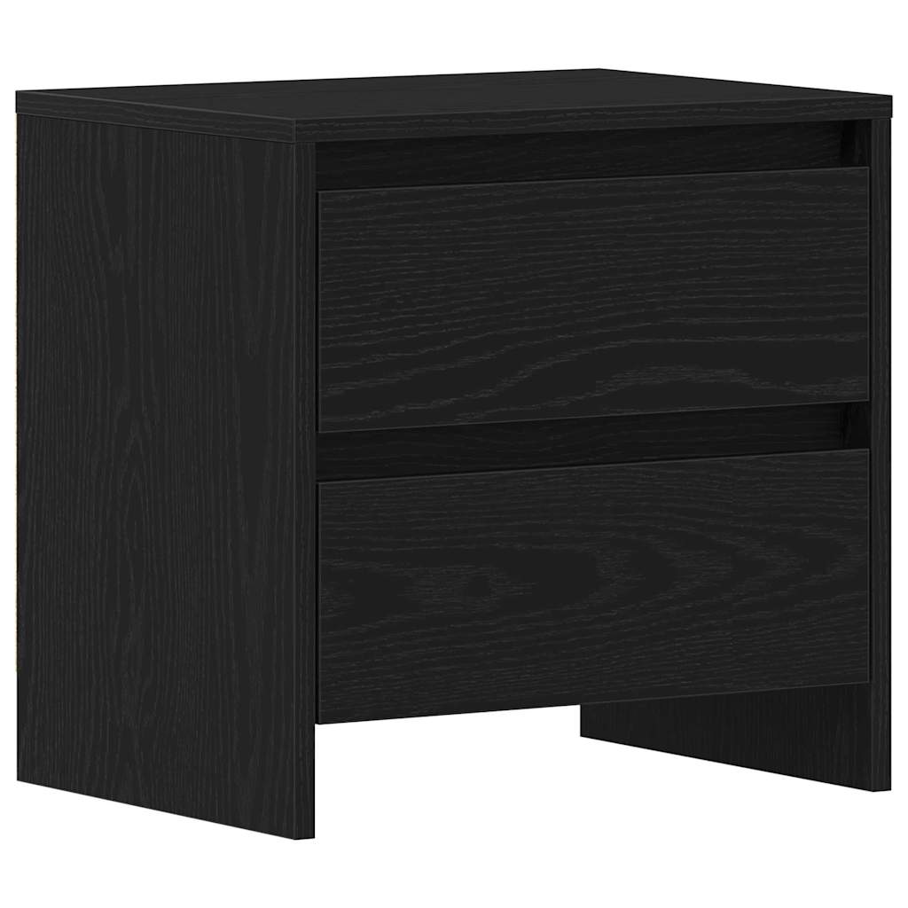 Natskab 2 stk. Sort eg 45 x 34 x 44,5 cm Konstrueret træ