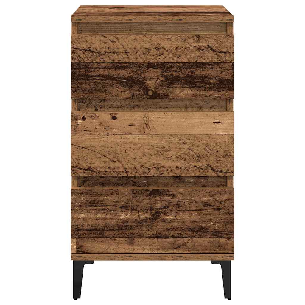 Natskab Gammelt træ 45 x 35 x 44 cm Konstrueret træ