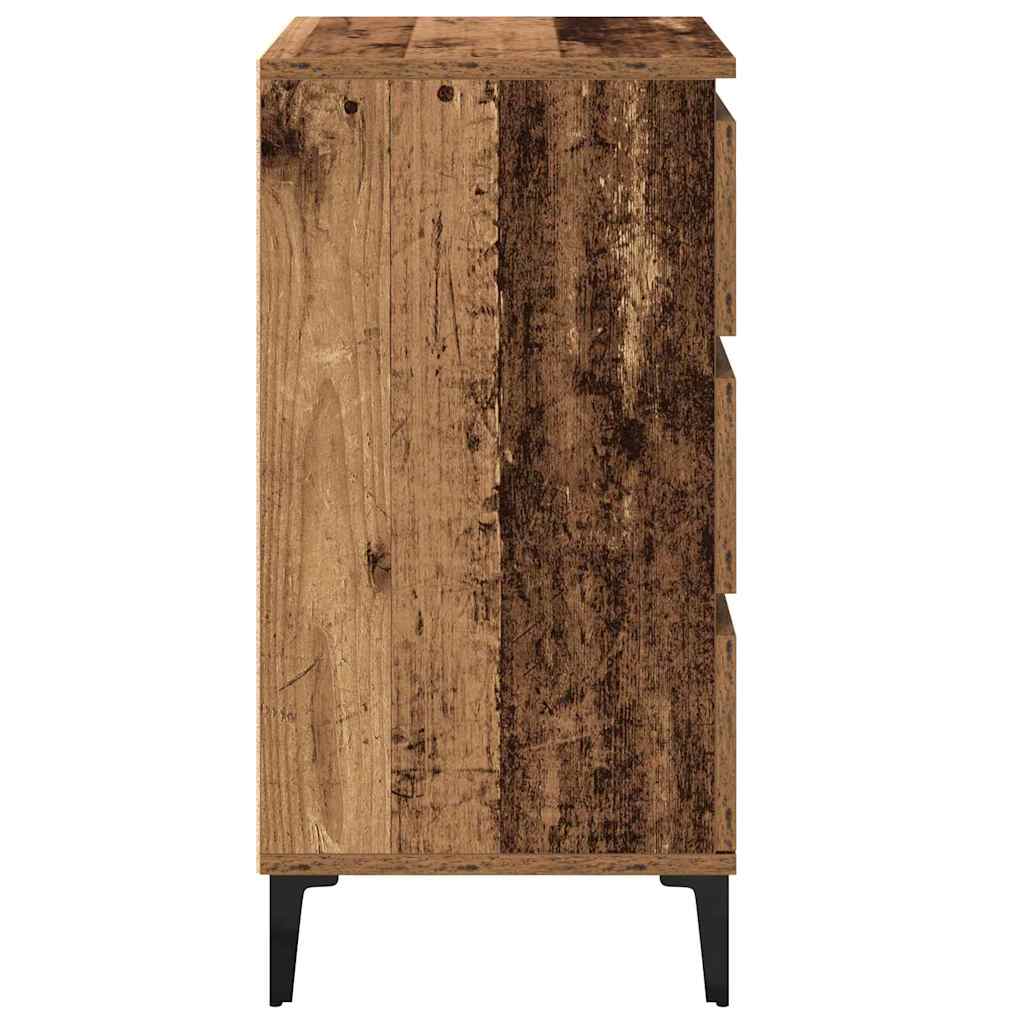 Natskab Gammelt træ 45 x 35 x 44 cm Konstrueret træ