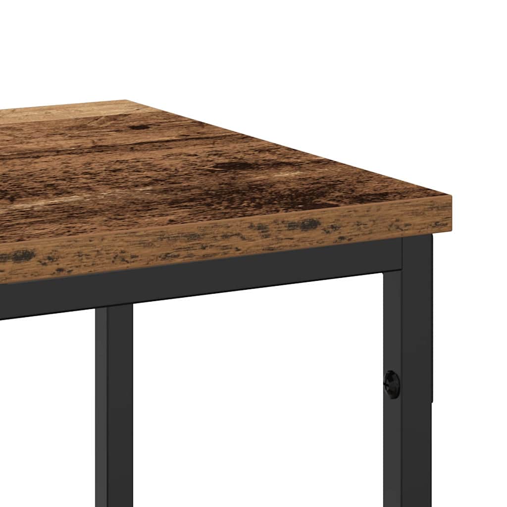 Konsolbord Gammelt træ 200 x 30 x 75 cm Konstrueret træ