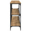 Konsolbord Artisan eg 200 x 30 x 75 cm Konstrueret træ