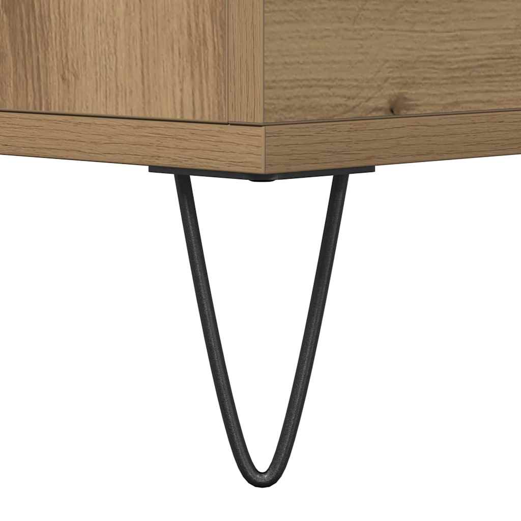 Sideboard Artisan Egetræ 60 x 35 x 70 cm Konstrueret træ