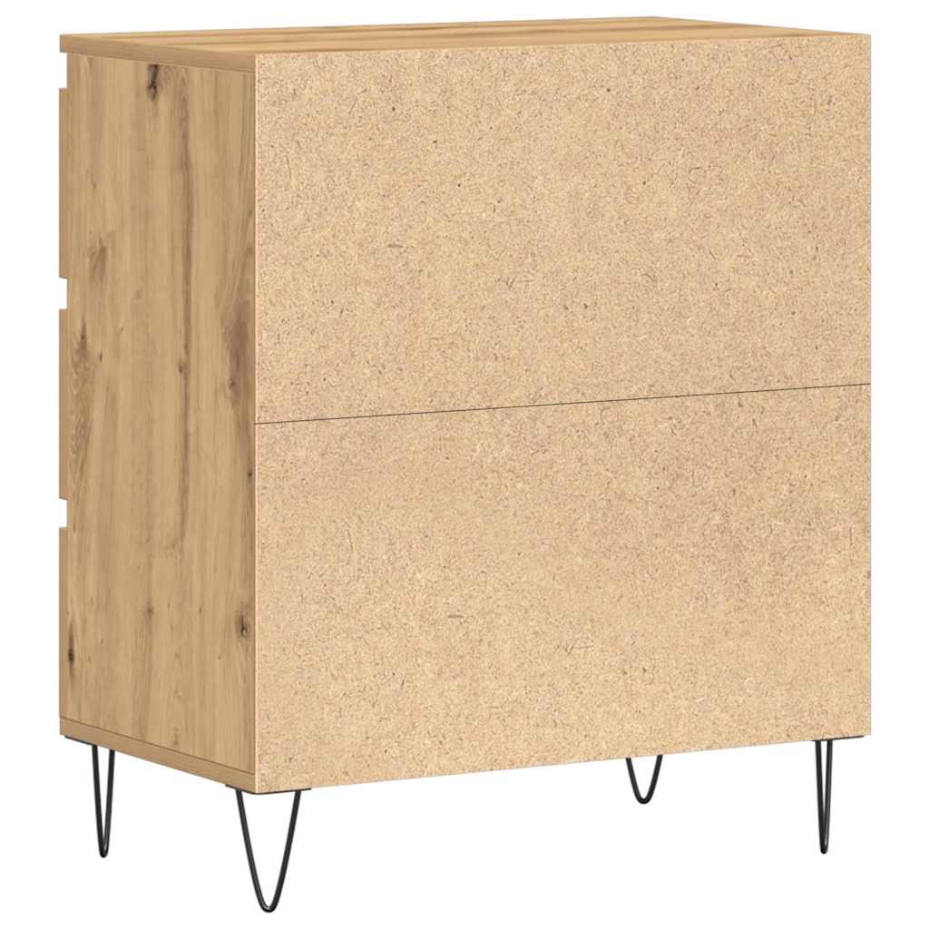 Sideboard Artisan Egetræ 60 x 35 x 70 cm Konstrueret træ