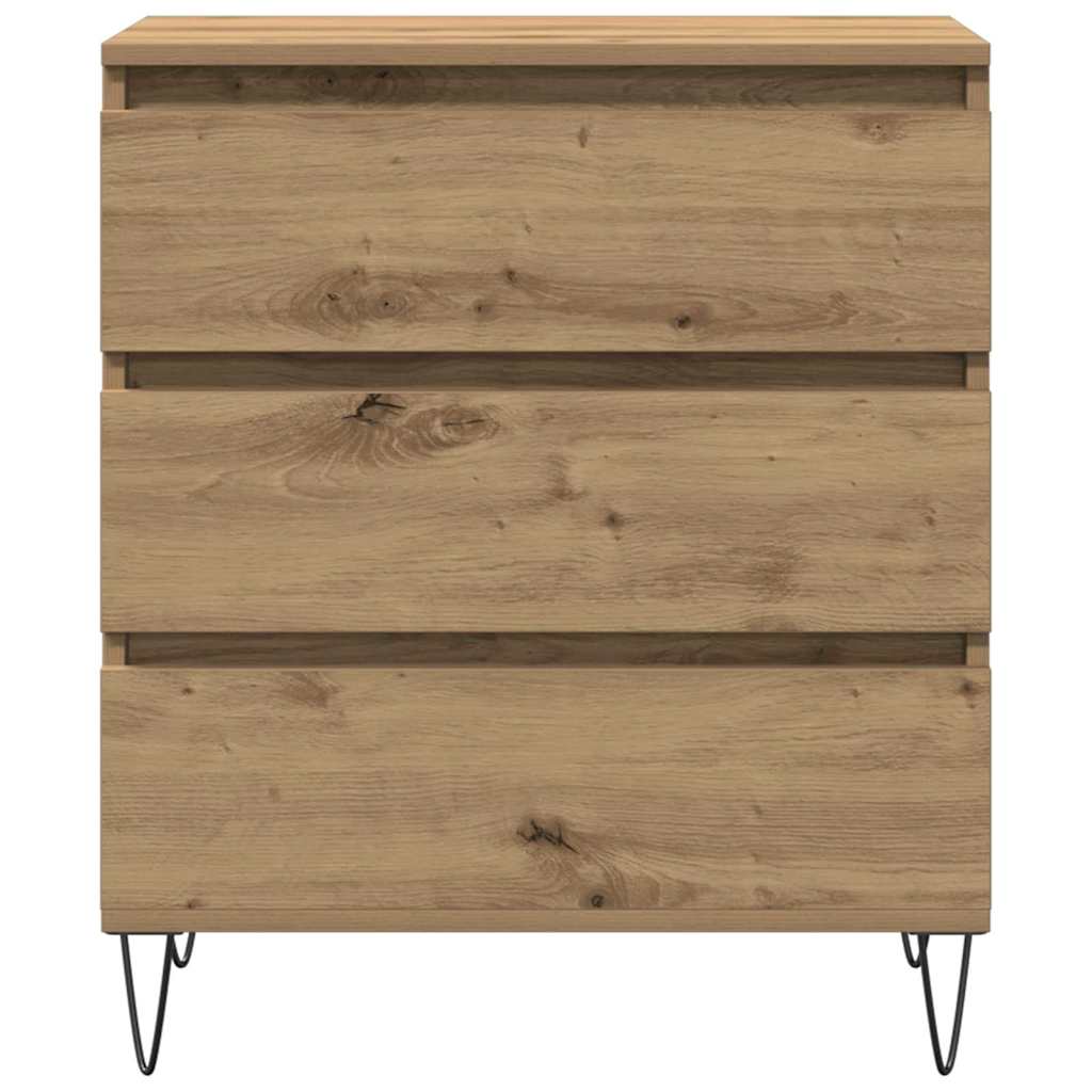 Sideboard Artisan Egetræ 60 x 35 x 70 cm Konstrueret træ