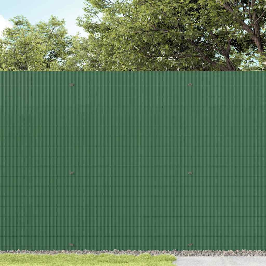 havehegn dobbeltsidet 1,8x5 m PVC grøn