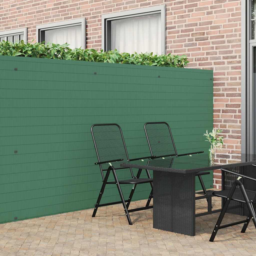 havehegn dobbeltsidet 1,8x5 m PVC grøn