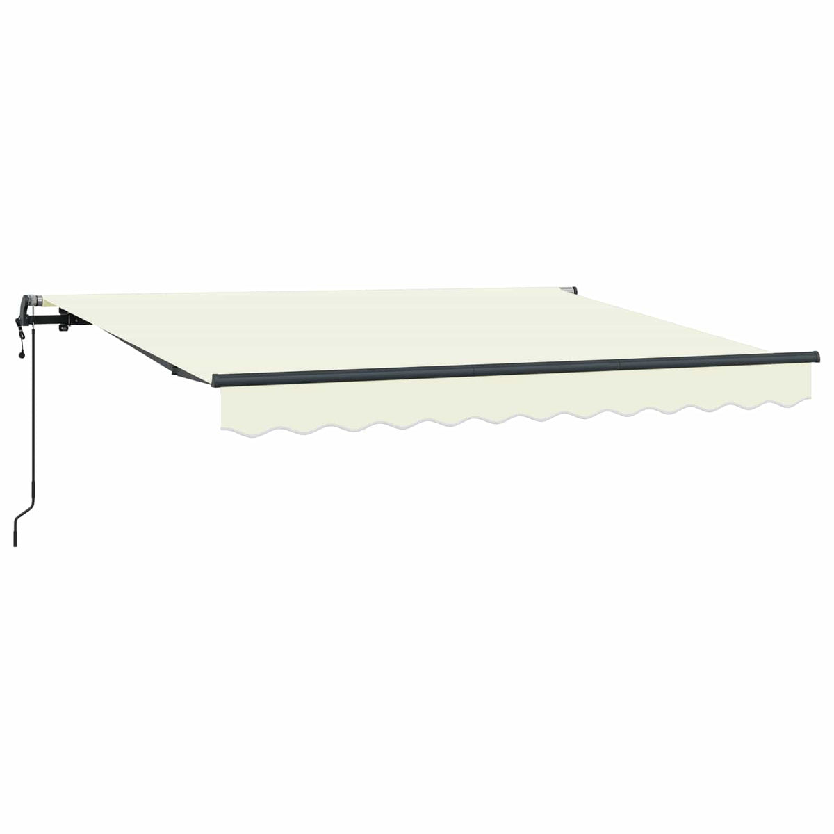 Udtrækkelig markise Creme 250 x 200 cm Stof