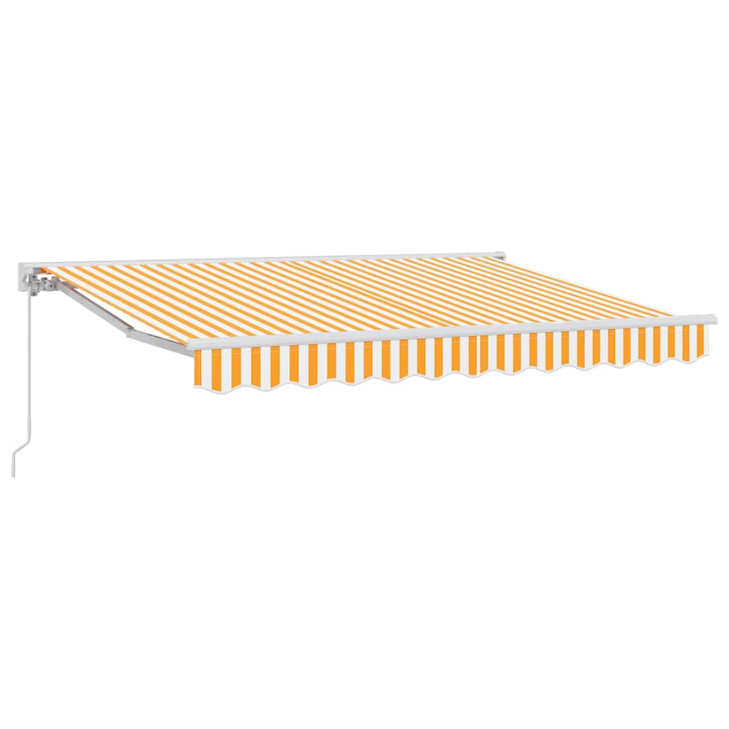 Markiseramme Gul og Hvid 250 x 200 cm