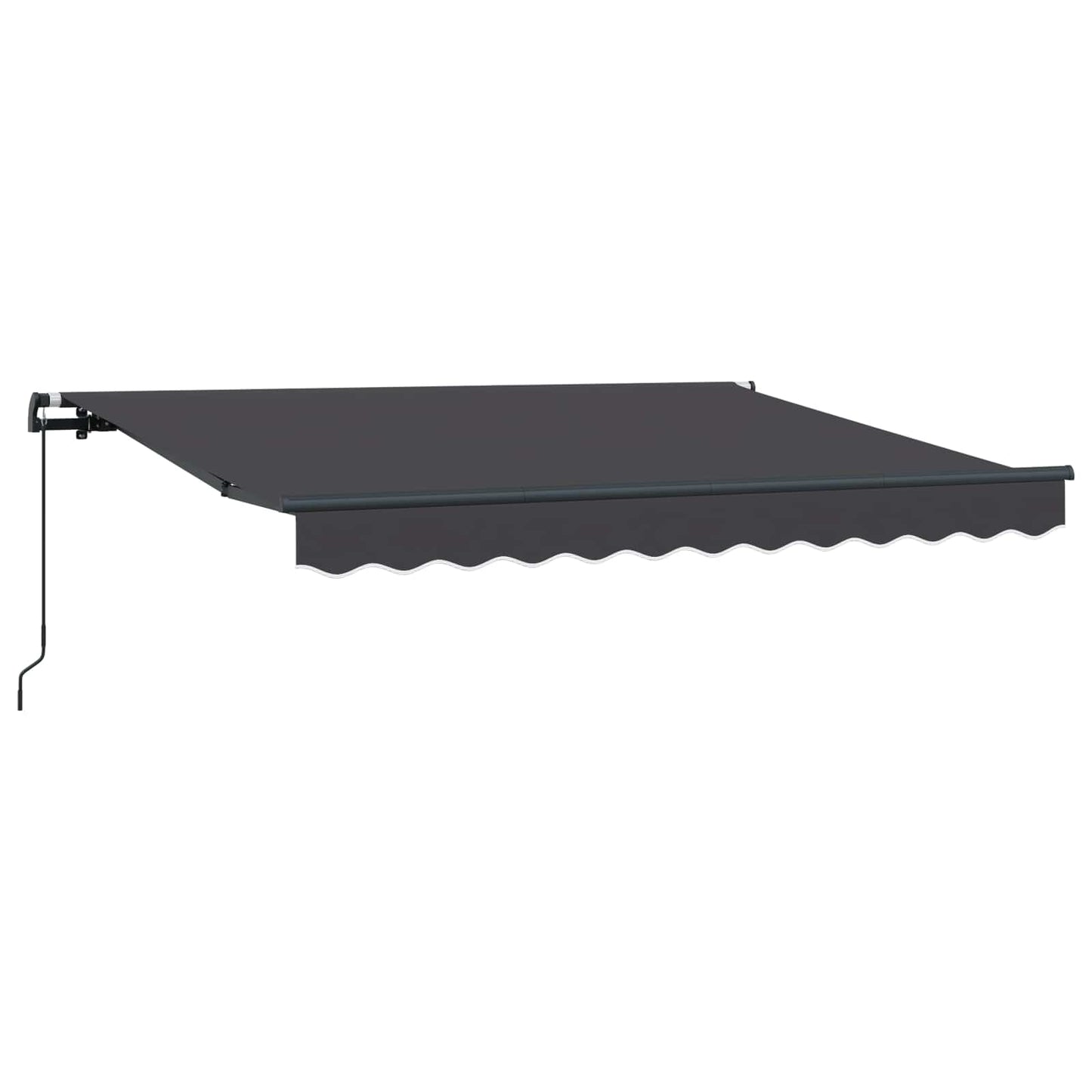Udtrækkelig markise Antracit 250 x 200 cm Stof