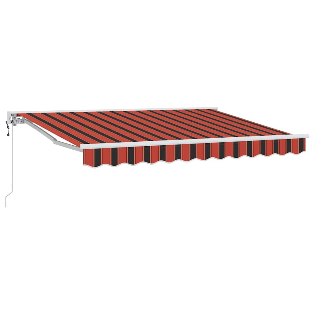 Markiseramme Orange og Sort 250 x 200 cm