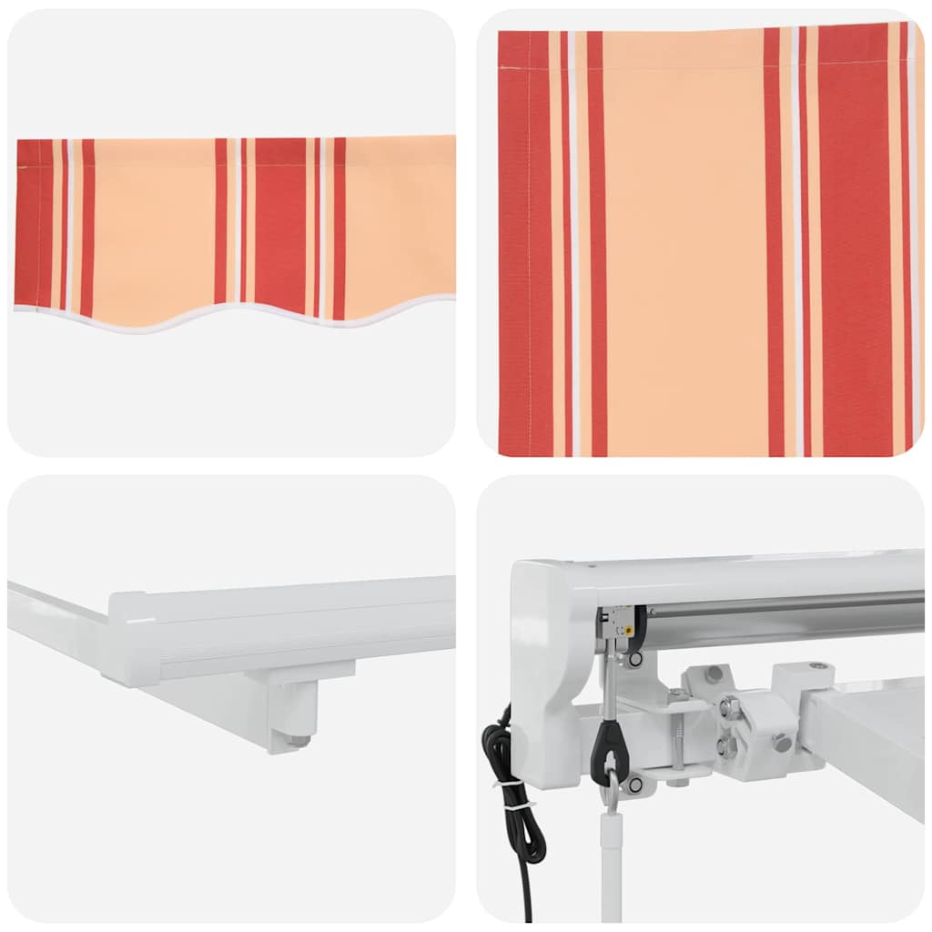 Markiseramme Flerfarvet 250 x 200 cm Polyester med PU belægning