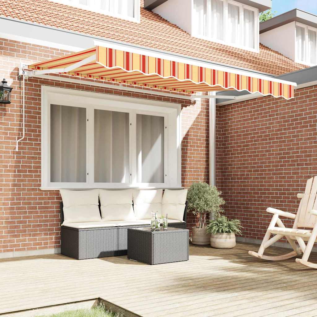Markiseramme Flerfarvet 250 x 200 cm Polyester med PU belægning