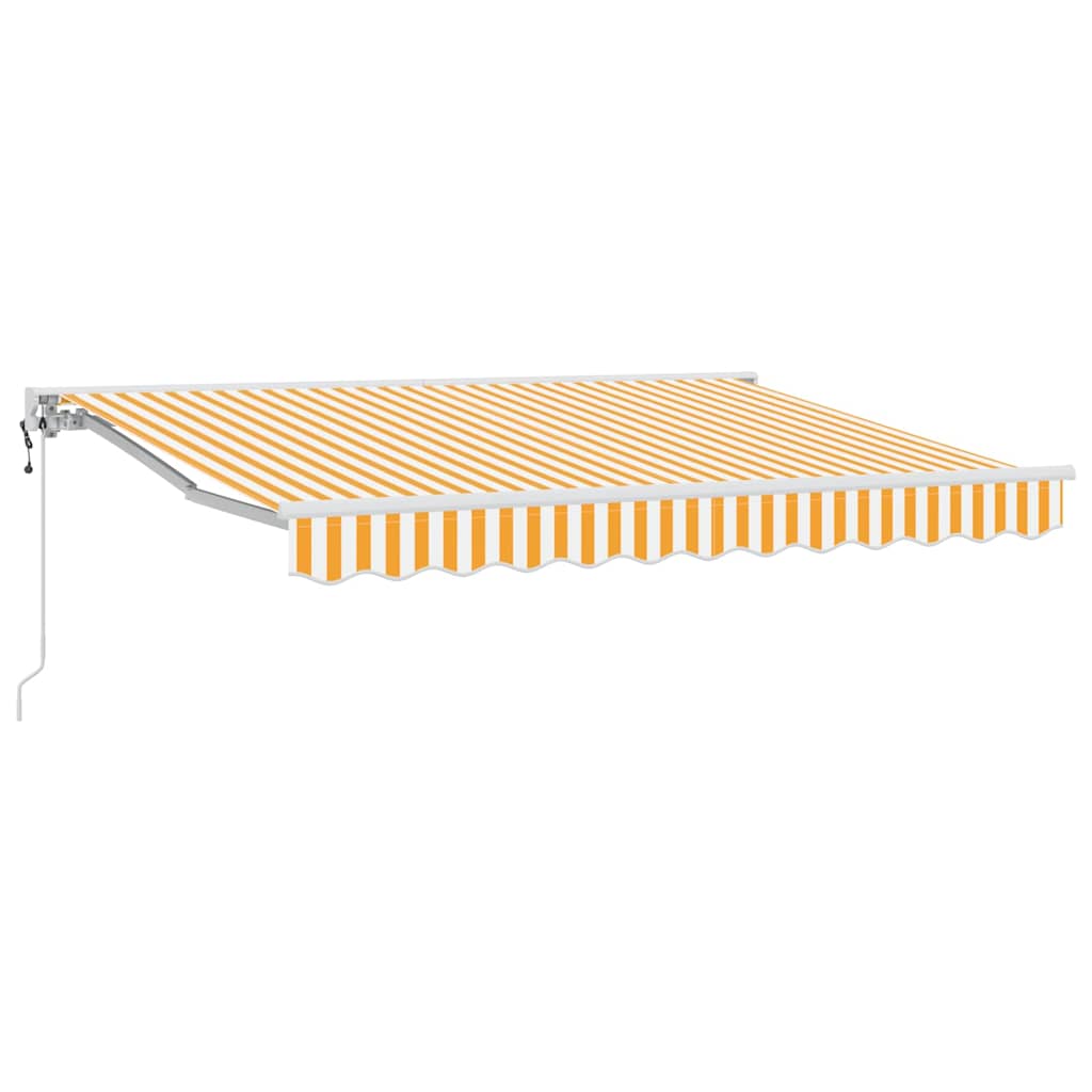 Markiseramme Gul og Hvid 300 x 200 cm