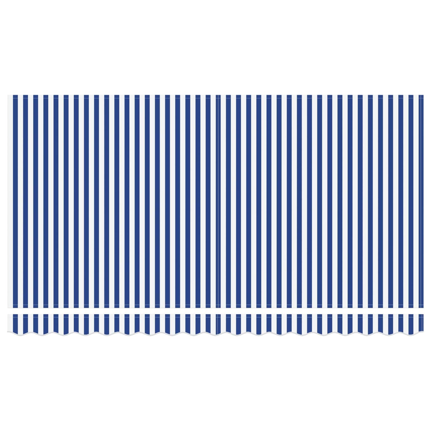 Udtrækkelig markise Blå 350 x 200 cm Stof