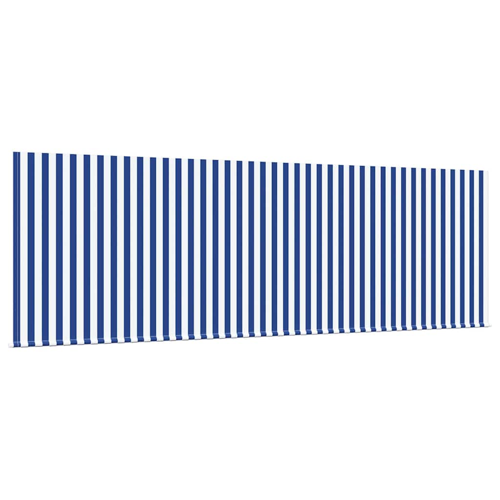 Udtrækkelig markise Blå 350 x 200 cm Stof