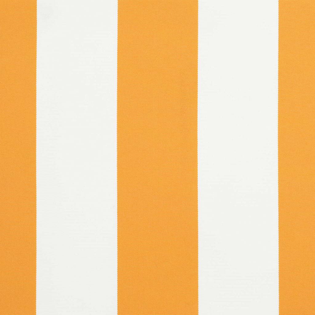 Markiseramme Gul og Hvid 350 x 200 cm
