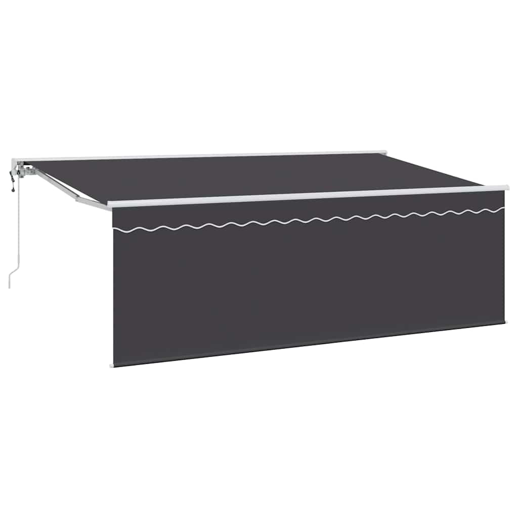 Udtrækkelig markise Antracit 350 x 200 cm