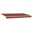 Markiseramme Orange og Sort 350 x 200 cm