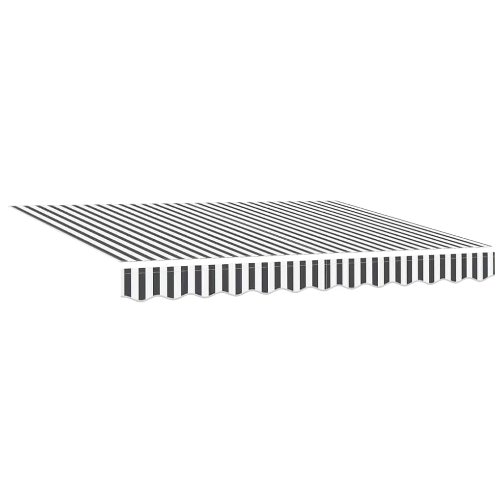Markiseramme Anthracit og hvid 350 x 200 cm