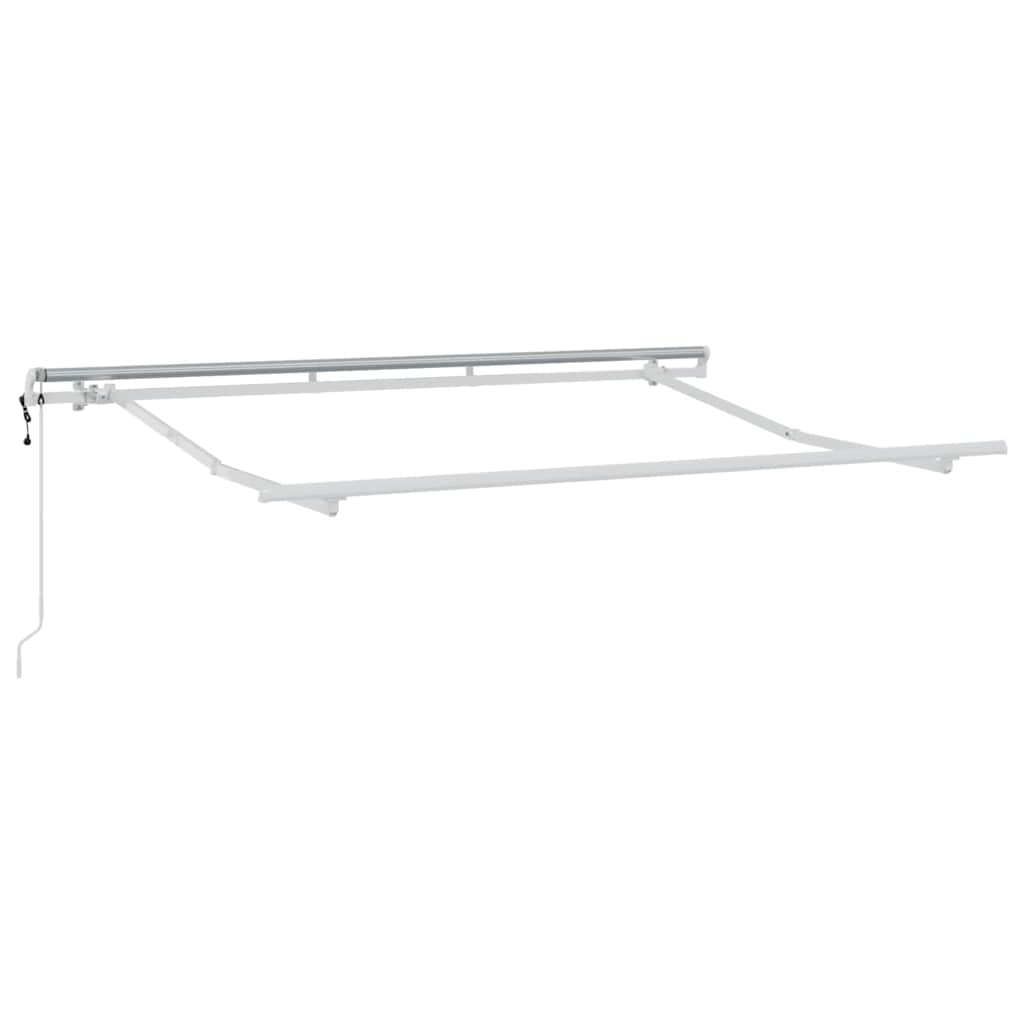 Udtrækkelig markise Gul 350 x 200 cm Stof