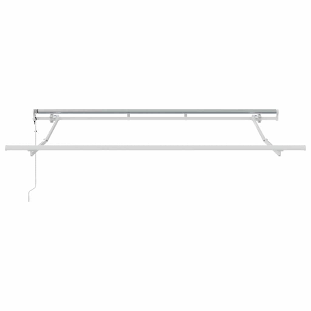 Udtrækkelig markise Gul 350 x 200 cm Stof