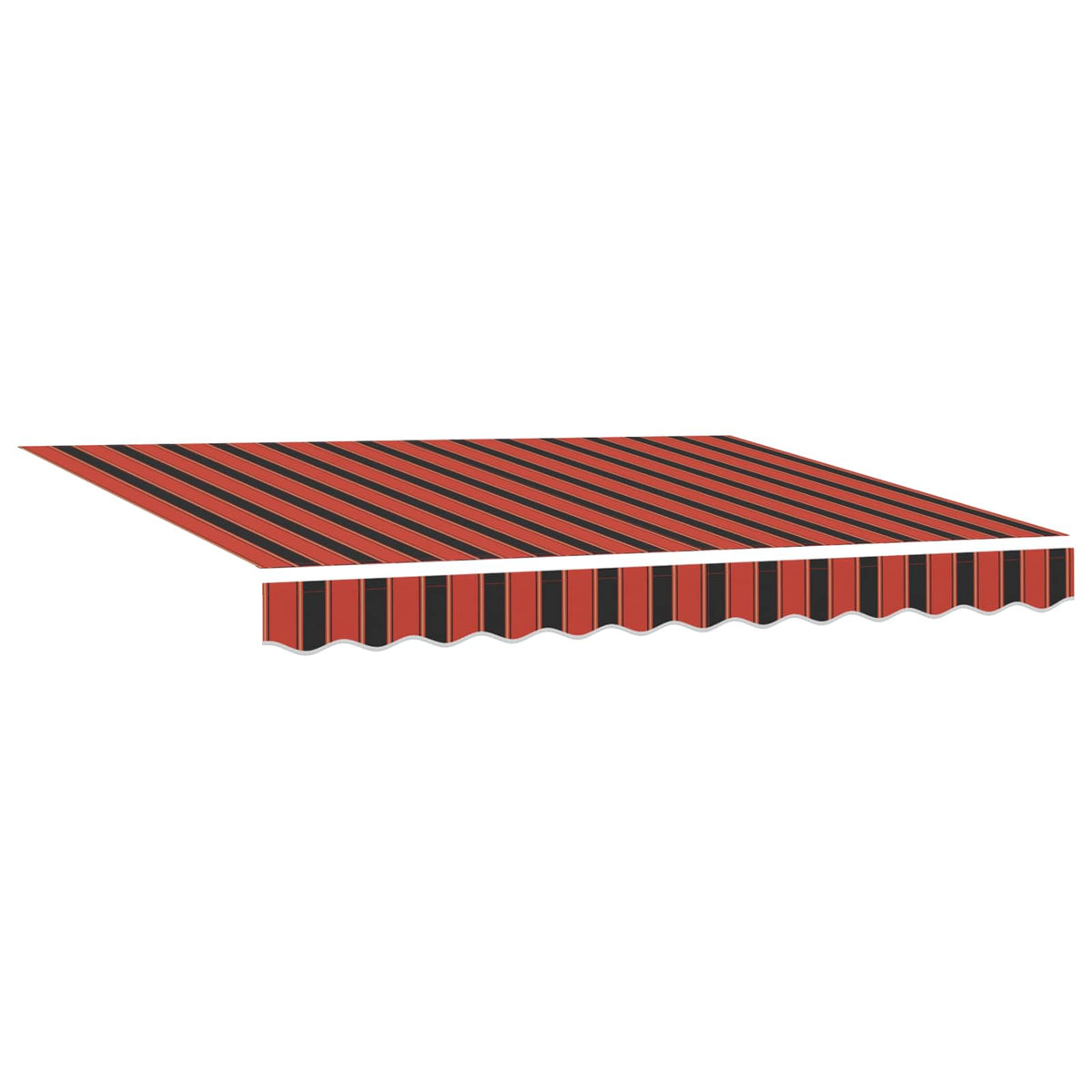 Udtrækkelig markise Orange og Brun 300 x 250 cm