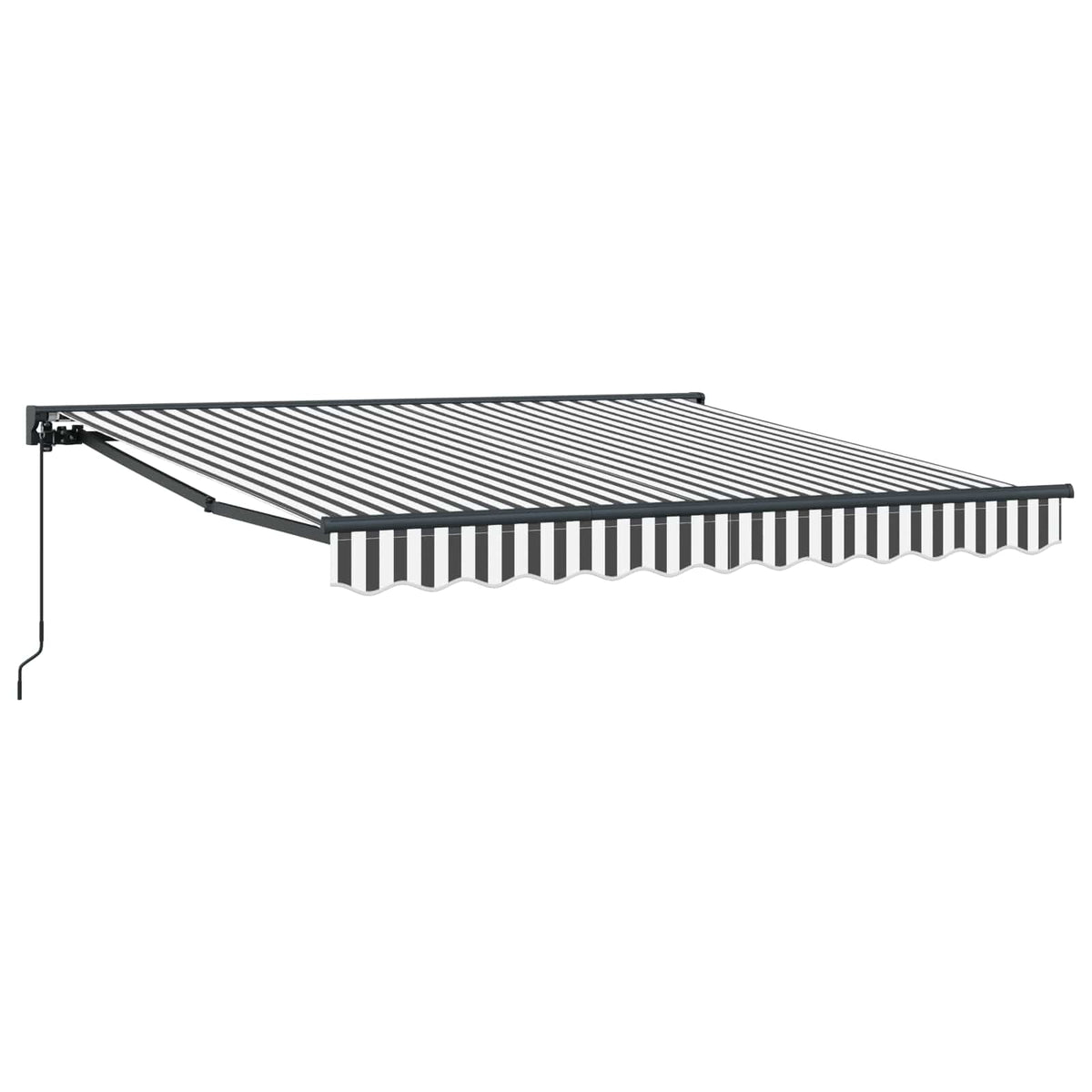 Markiseramme Anthracit og hvid 300 x 250 cm
