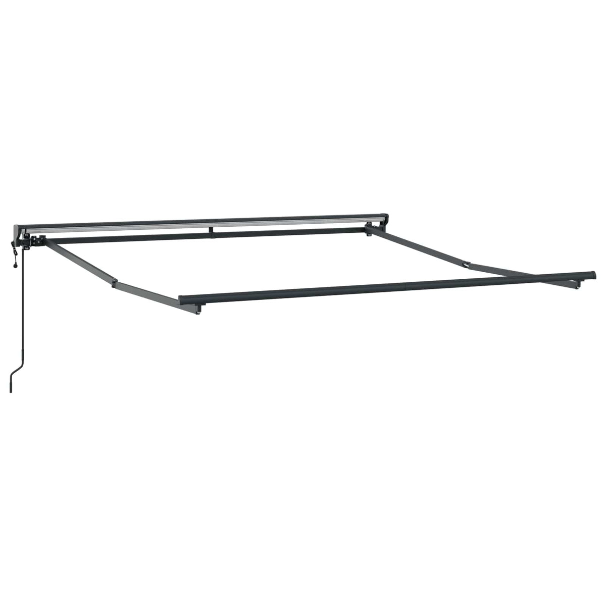 Markiseramme Anthracit og hvid 300 x 250 cm
