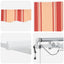 Udtrækkelig markise Gul og orange 300 x 250 cm Polyester