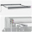 Udtrækkelig markise Rød og Hvid 300 x 250 cm Stof og Metal