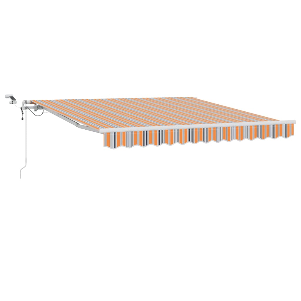 Udtrækkelig markise Flerfarvet 300 x 250 cm Polyester