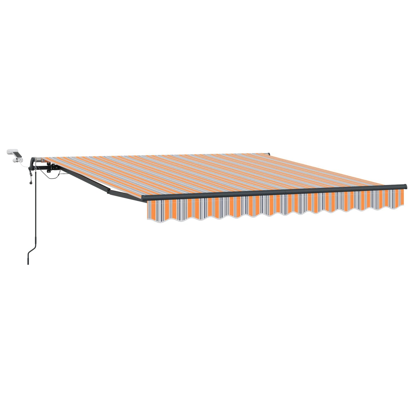 Udtrækkelig markise Flerfarvet 300 x 250 cm Polyester