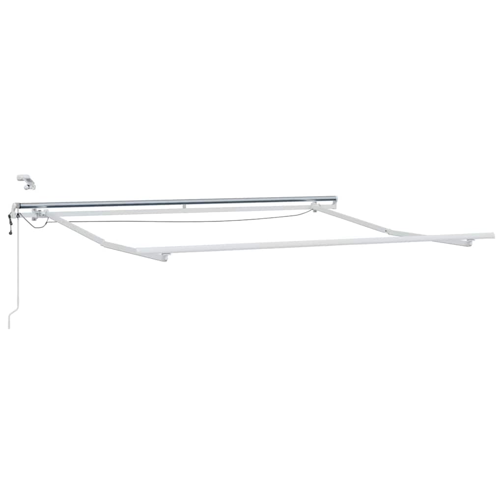 Udtrækkelig markise Lysegrå 300 x 250 cm Polyester