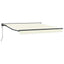 Markiseramme Cremefarvet 350 x 250 cm
