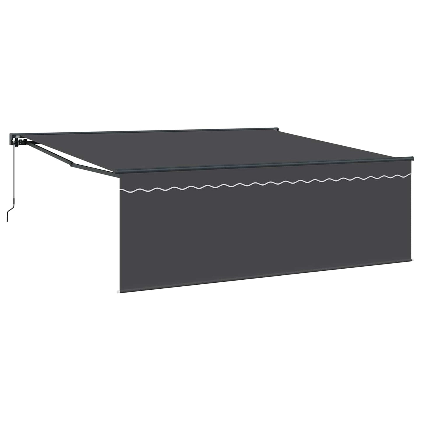 Markiseramme Gul og Hvid 350 x 250 cm