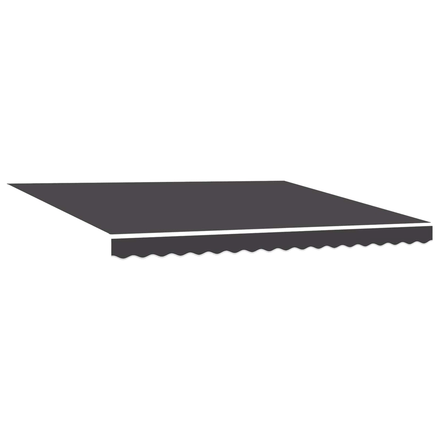 Markiseramme Gul og Hvid 350 x 250 cm