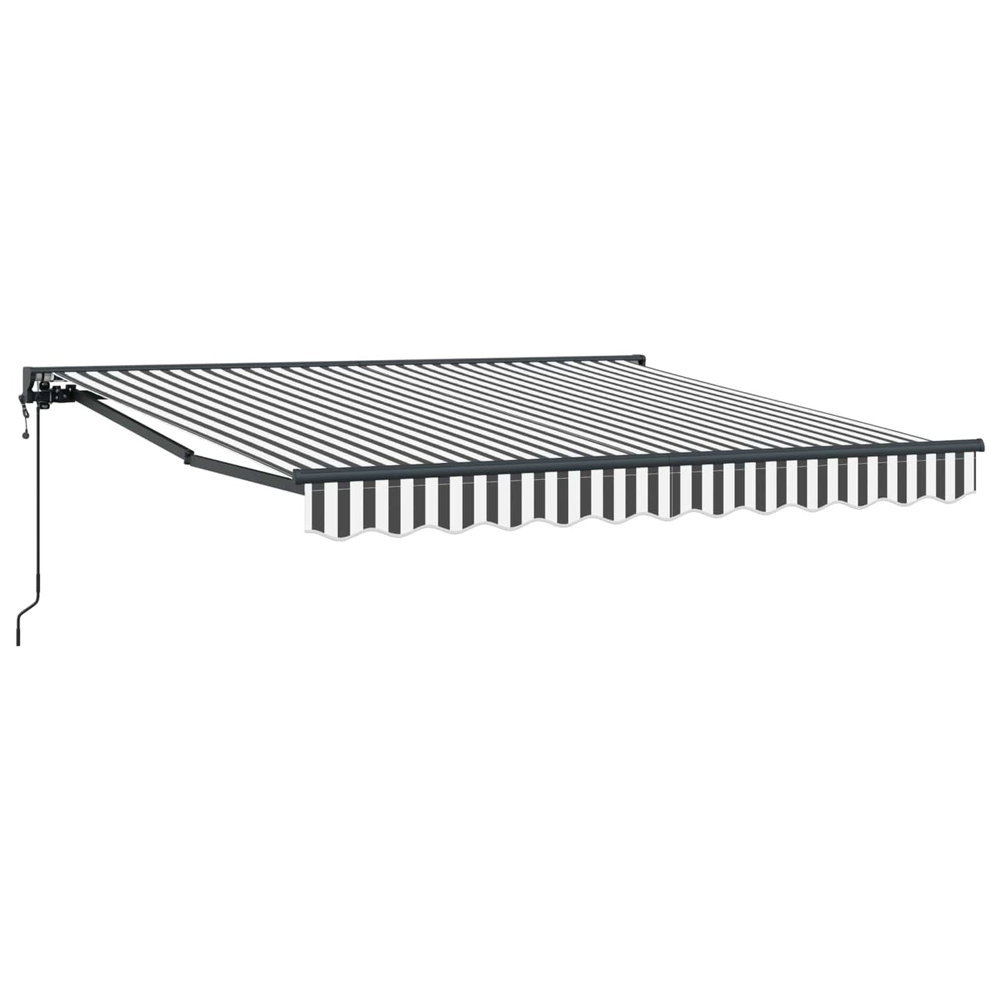 Markiseramme Anthracit og hvid 350 x 250 cm