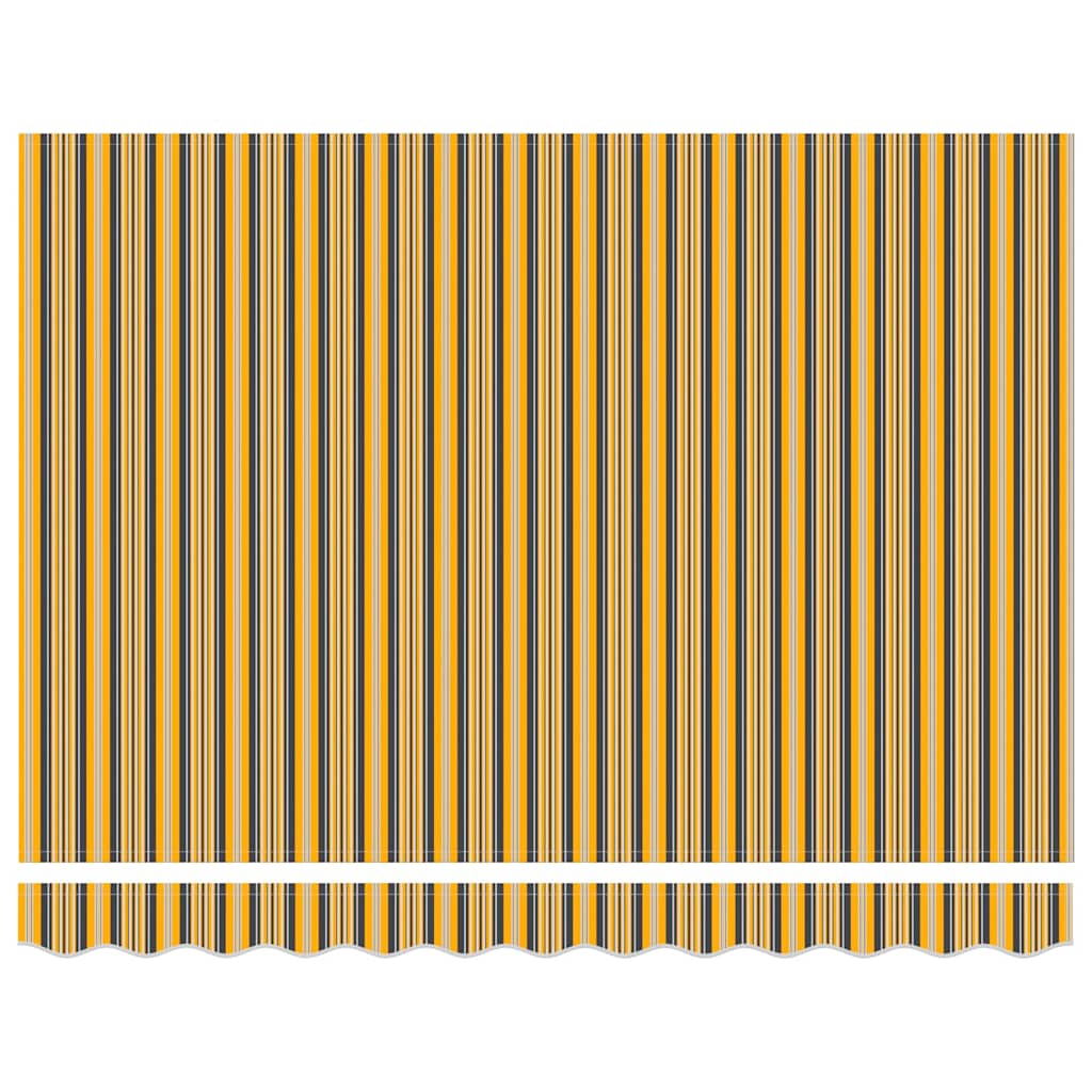 Udtrækkelig markise Flerfarvet 350 x 250 cm Polyester