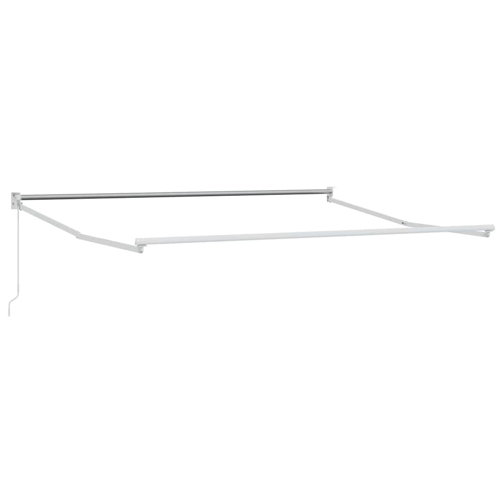 Udtrækkelig markise Sort 350 x 250 cm