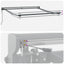 Markiseramme Hvid 350 x 250 cm Polyester med PU belægning
