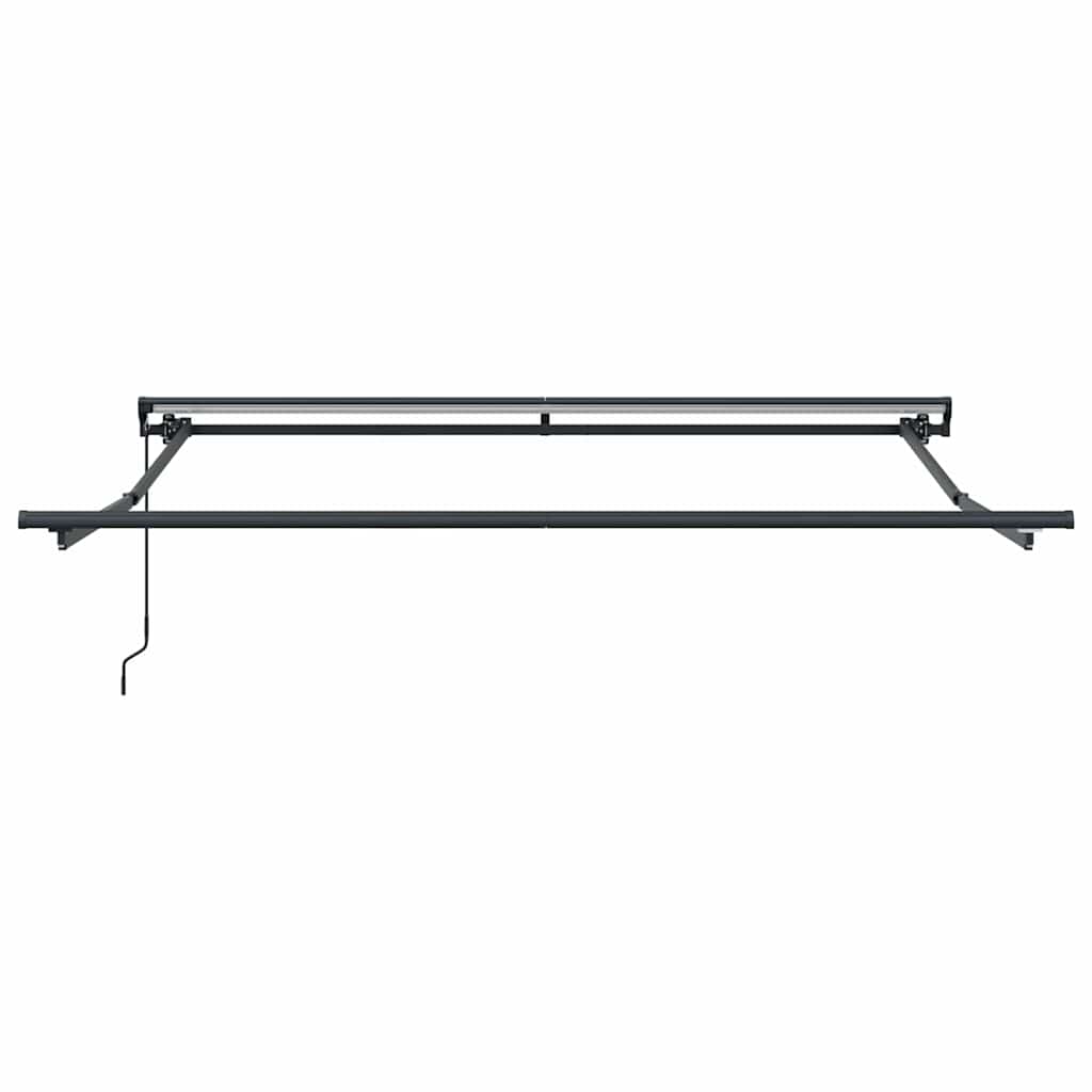 Markiseramme Rød 350 x 250 cm Polyester med PU belægning