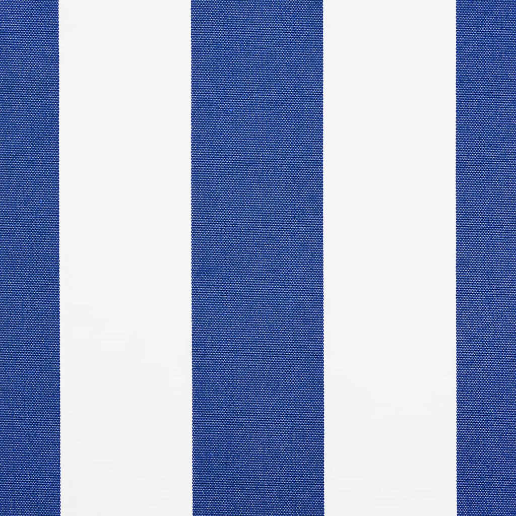 Markiseramme Blå og Hvid 400 × 300 cm