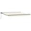 Markiseramme Cremefarvet 400 × 300 cm