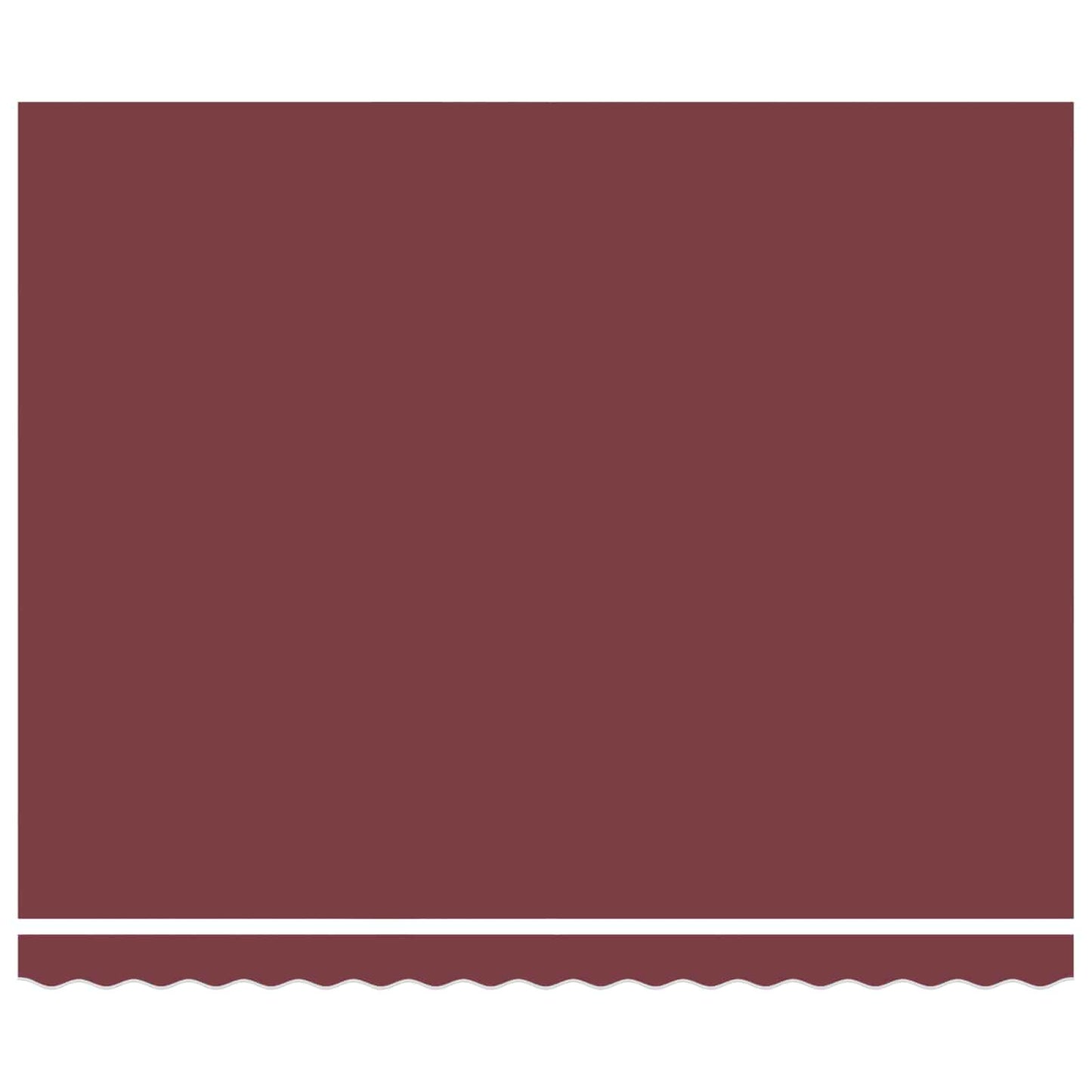 Markiseramme Bordeaux 400 × 300 cm Polyester med PU belægning