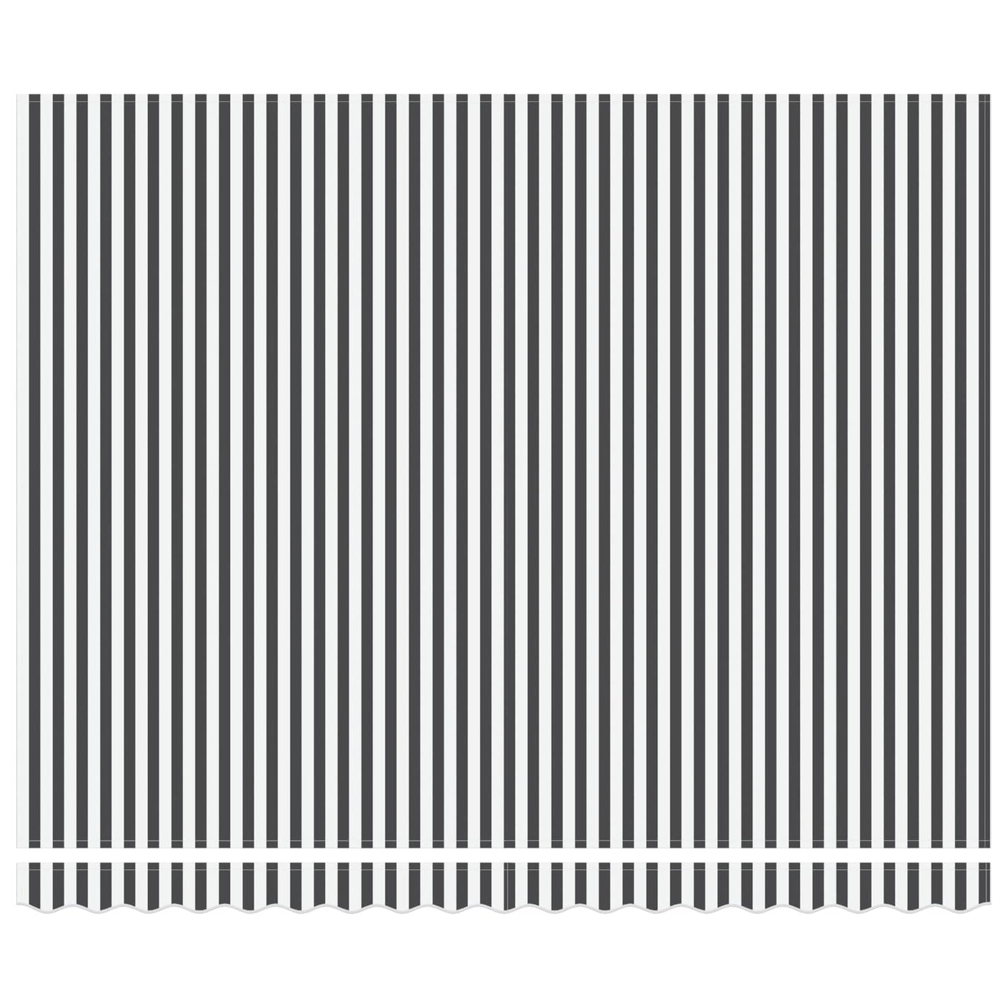 Markiseramme Anthracit og hvid 400 × 300 cm