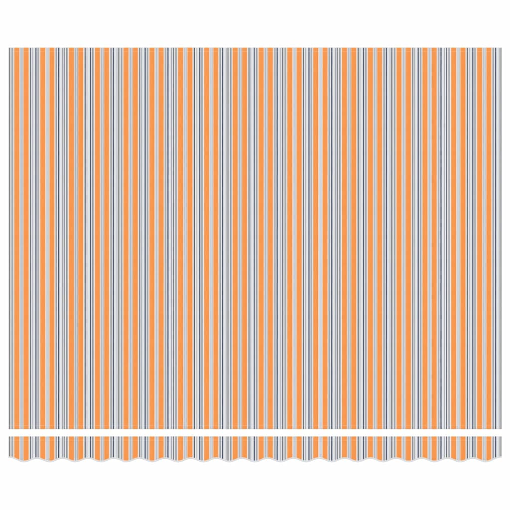 Udtrækkelig markise Flerfarvet 400 × 300 cm Polyester
