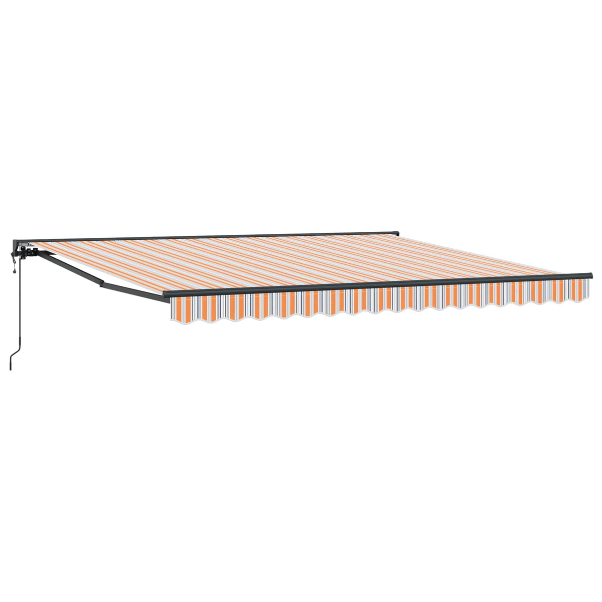 Markiseramme Blå og Orange 400 × 300 cm