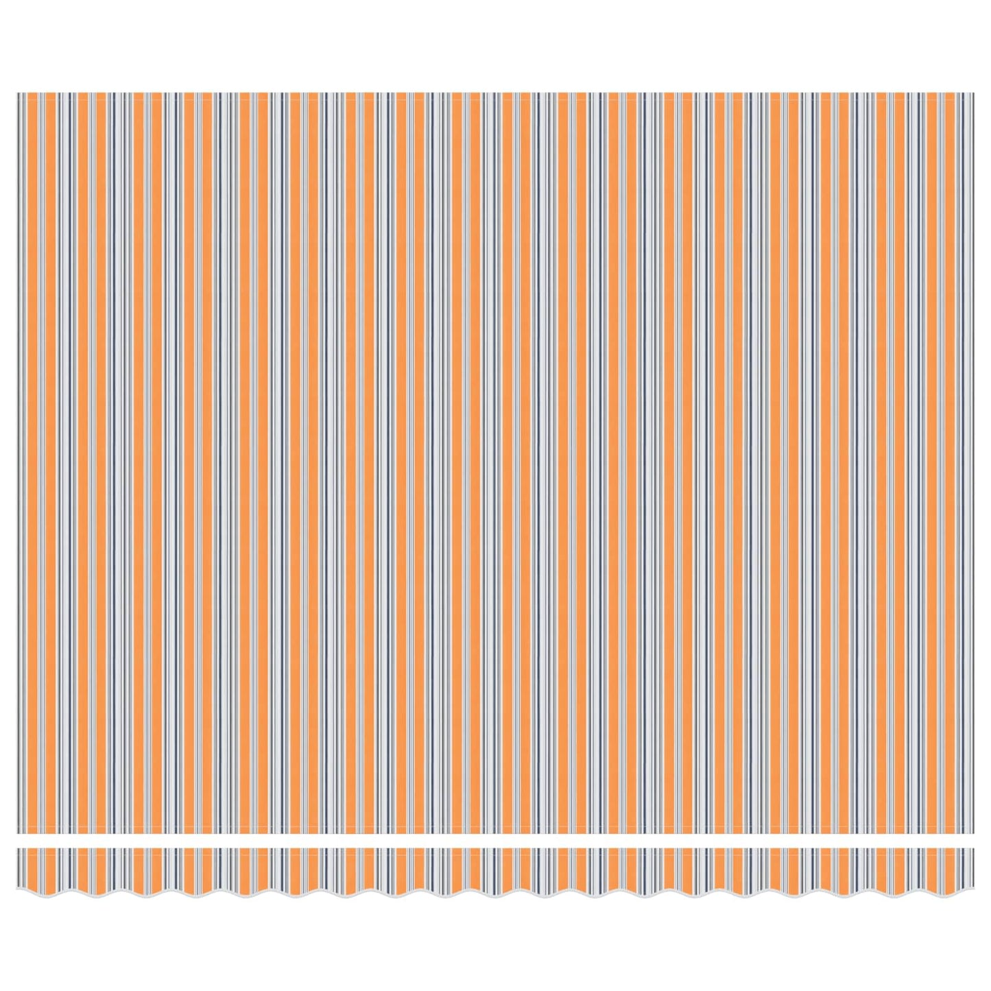 Markiseramme Blå og Orange 400 × 300 cm
